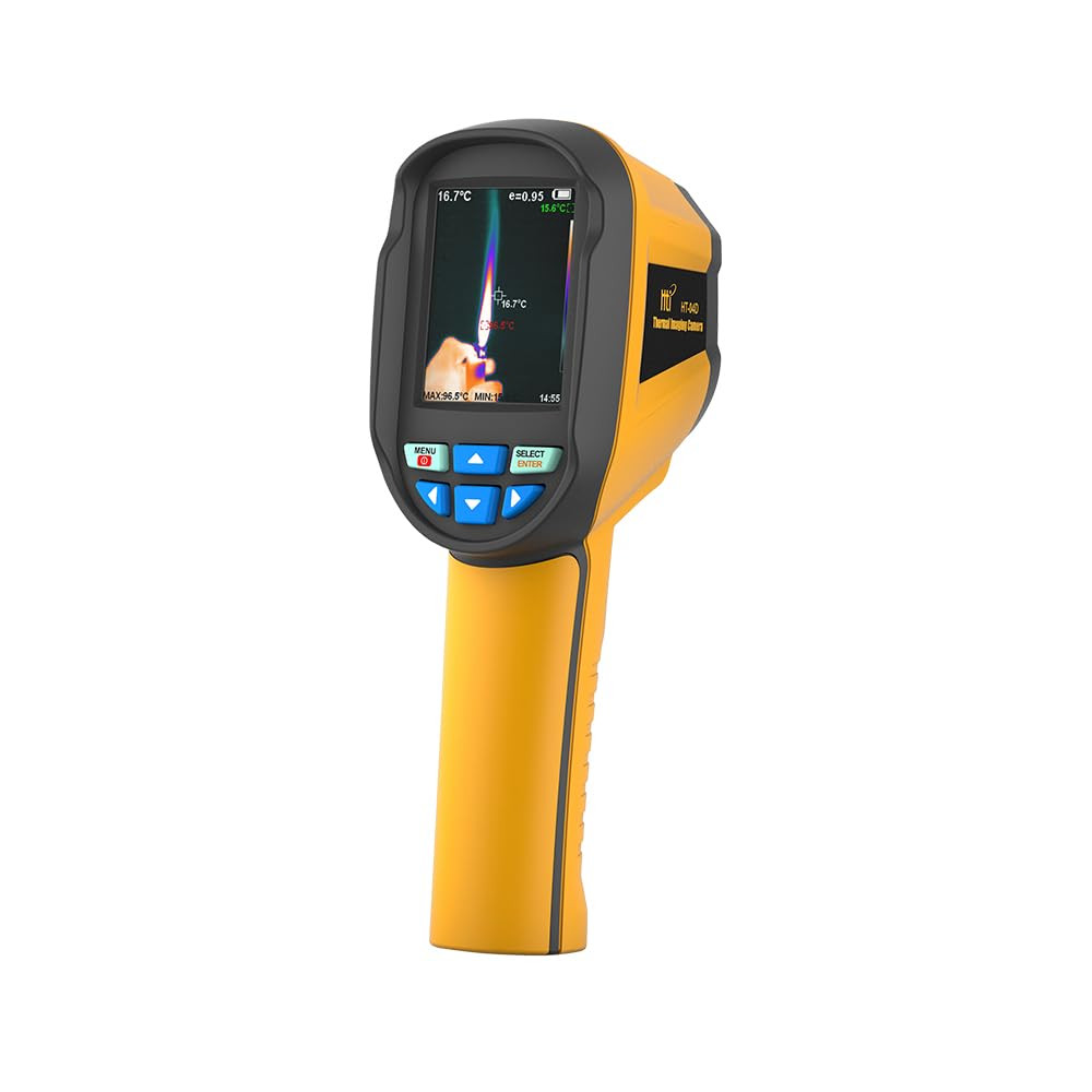 HT-04D Portable Thermal Imaging Camera with Laser Pointer and 25Hz Refresh Rate