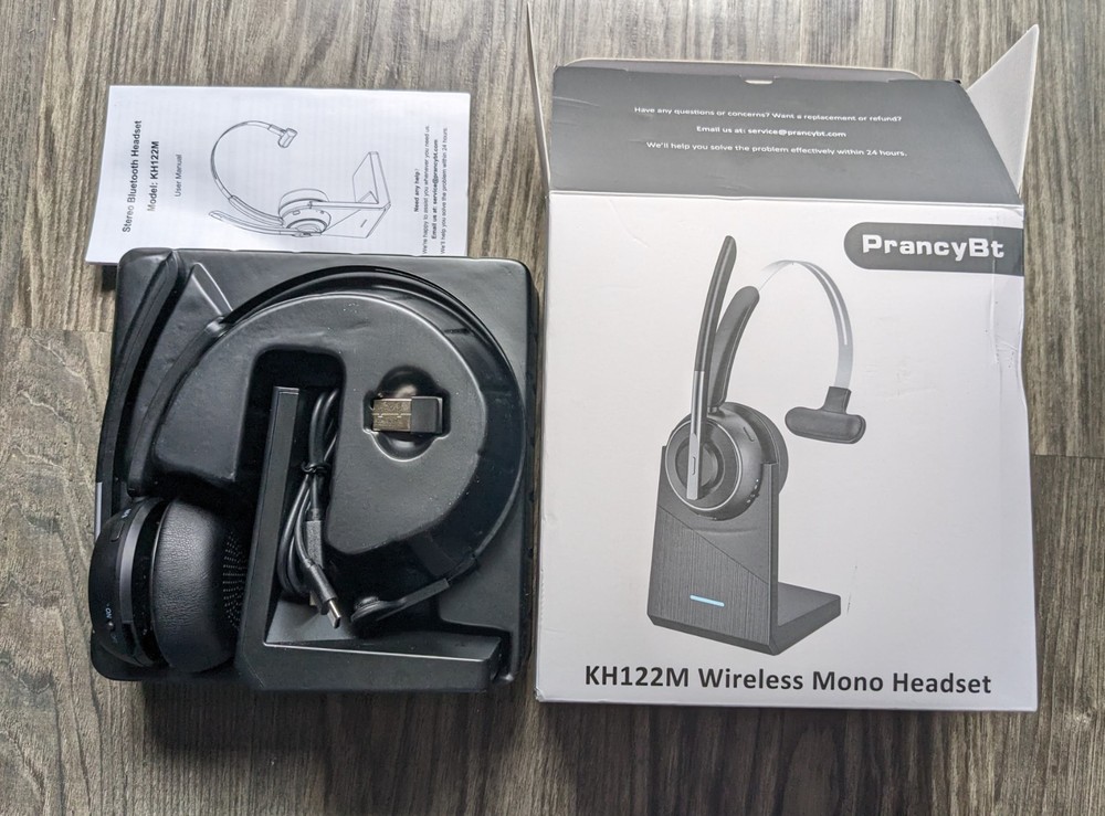 PrancyBt Bluetooth Headset, Model: KH122M