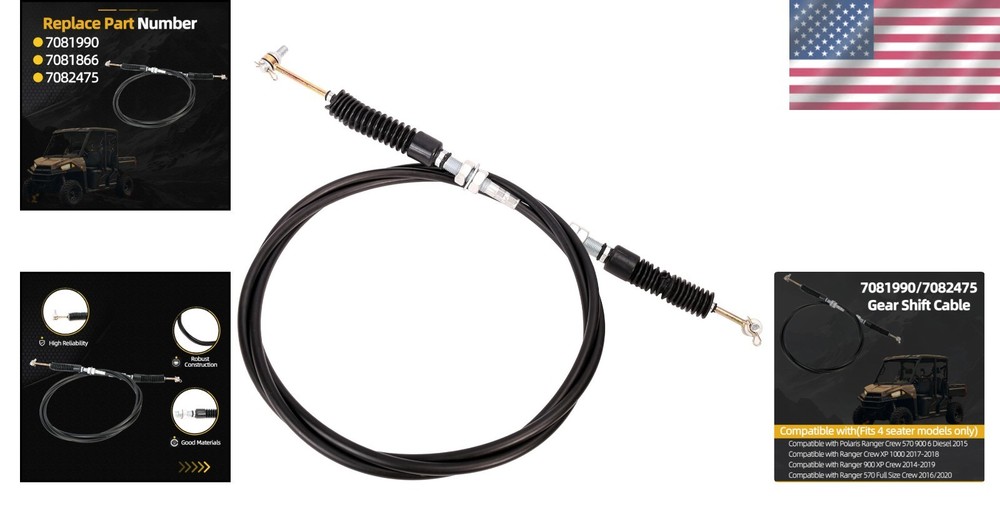Gear Shift Cable for Polaris Ranger