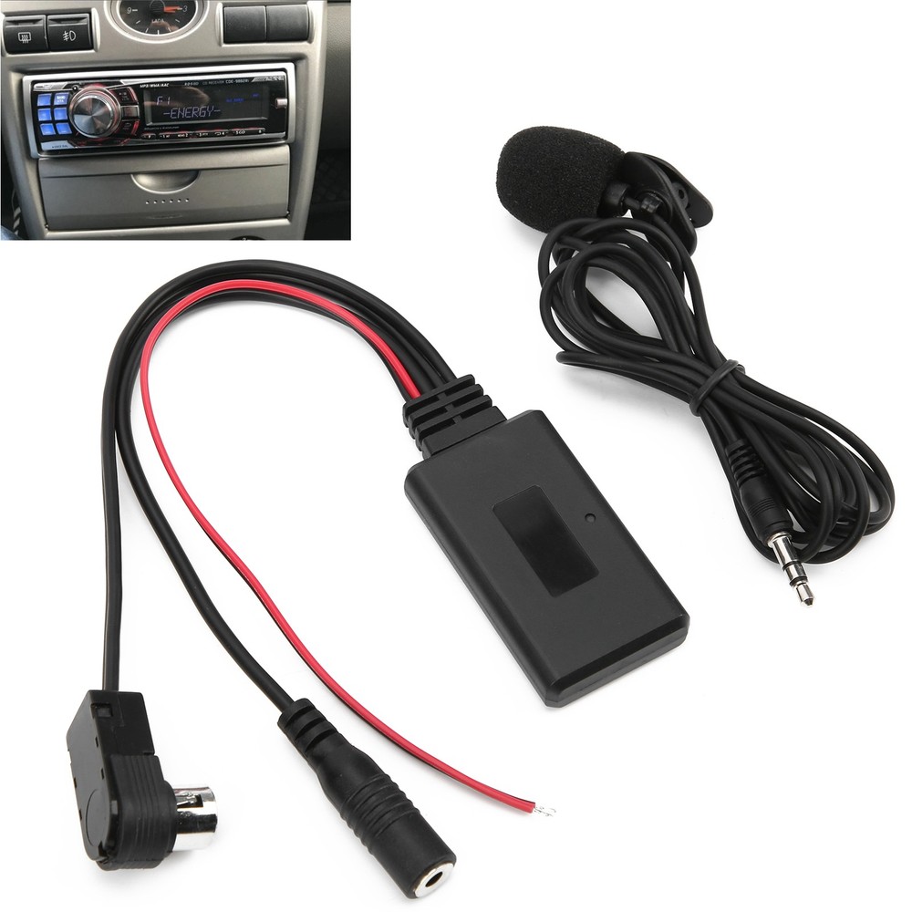 5.0 AUX Cable Adapter With Microphone Handsfree For CDA-9857