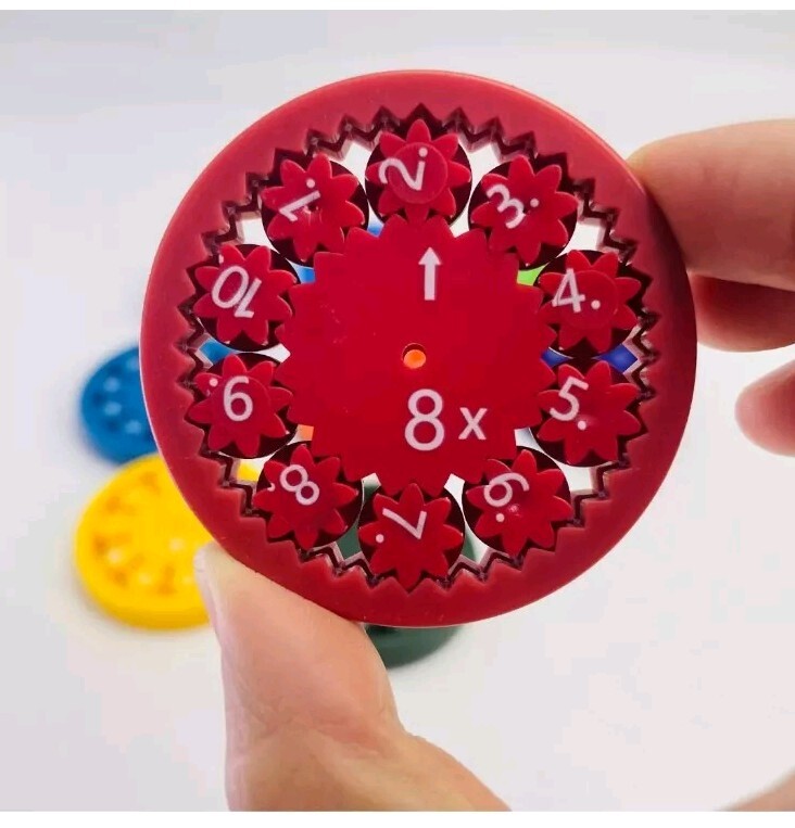 Math Fidget Spinners For Learning Multiplication/Division Spinner Toy For...