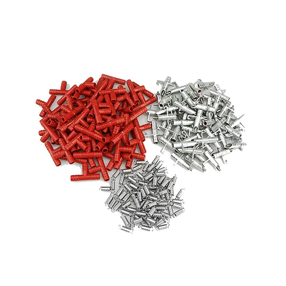 Automatic Rabbit Waterer Drinker Feeder 30sets for Poultry Rats Gui... Fast Ship