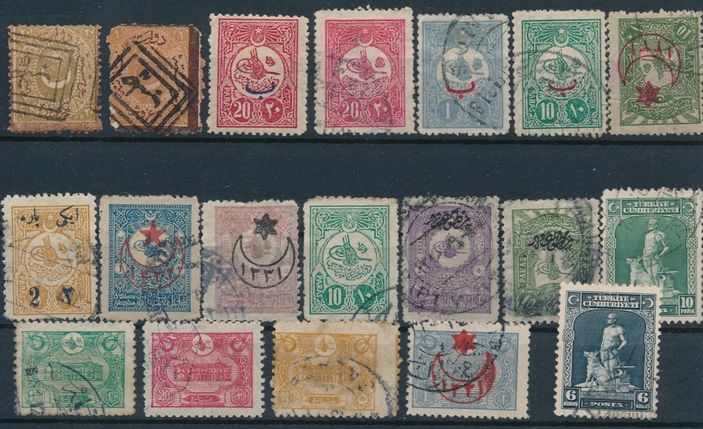 TURKEY **59 DIFF EARLY ISSUES** MNH/MH/USED; UNCHECKED FOR CV