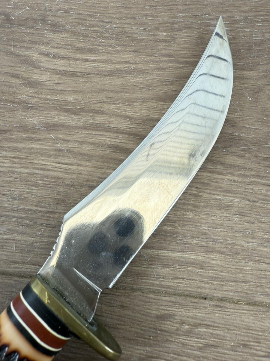 WESTERN KNIVES H39 FIXED BLADE HUNTING KNIFE WITH SCABBARD MADE IN U (WCP036169)