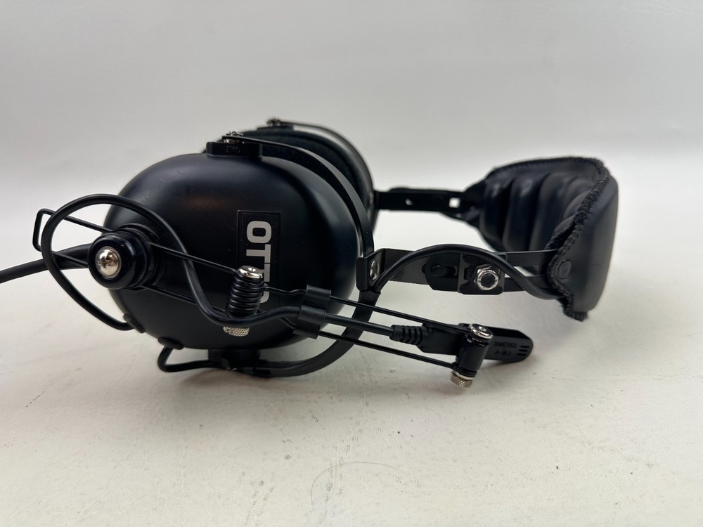 OTTO COMMUNICATIONS OTE AVIATION HEADSET, WITH MICROPHONE