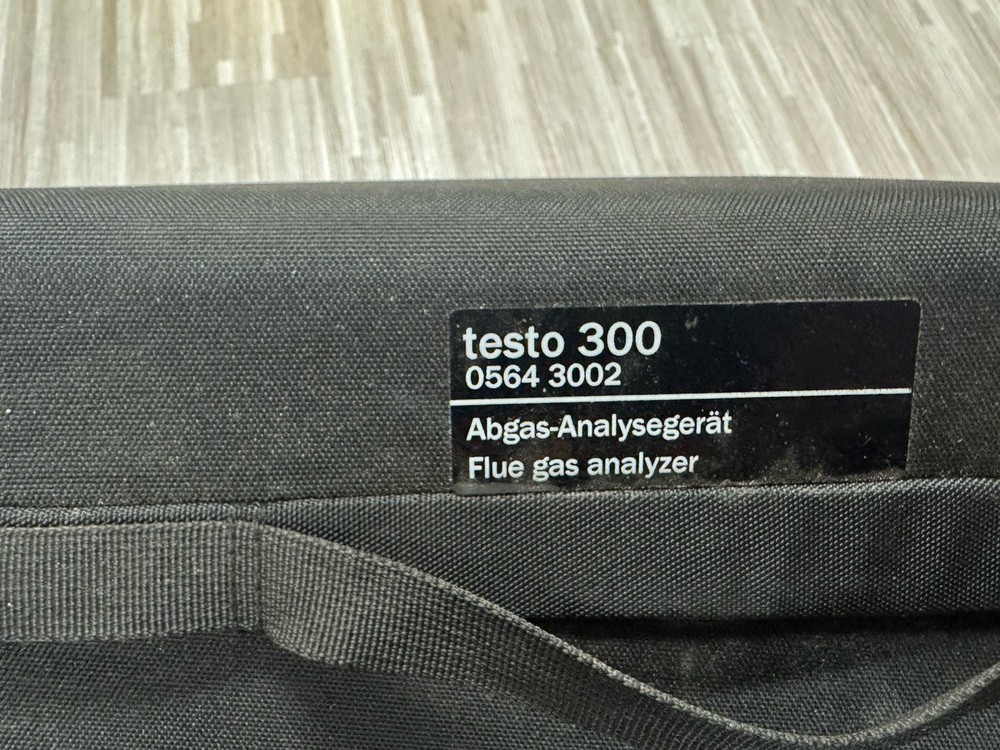 Used Testo 300 Industrial Combustion Analyzer w/ NOx & Printer! No Errors