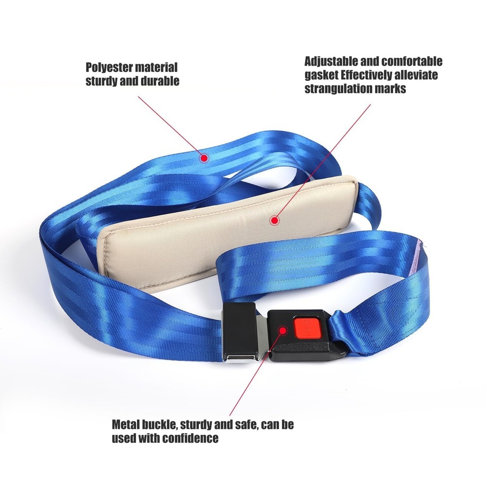 Mulligan Mobilization Belt 8ft Joint Mobility Strap with Quick-Release Buckle...