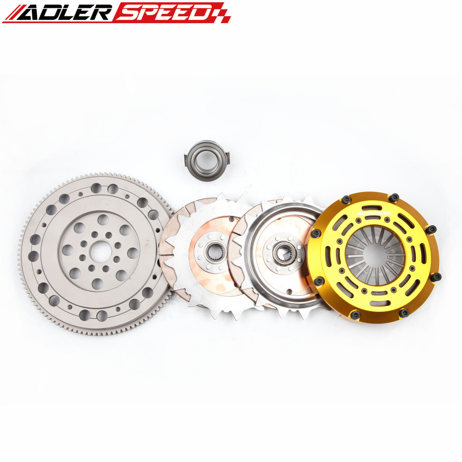 Racing Clutch Twin Disc Kit & Flywheel For Toyota Corolla Celica Matrix Medium