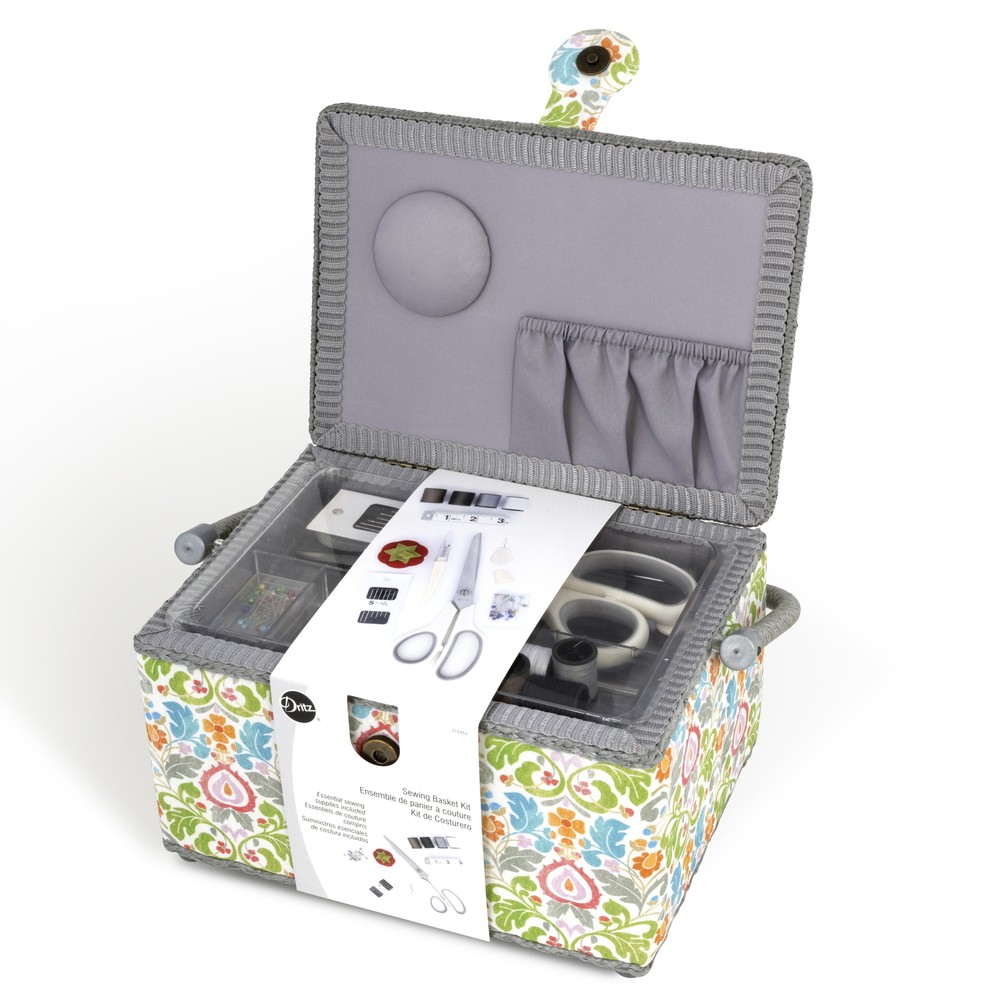Essential Sewing Basket Kit, Medium