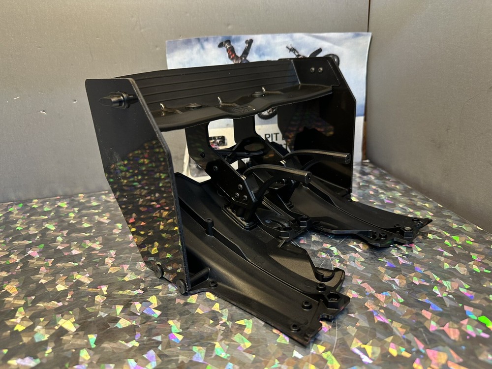 Arrma V1 V2 Limitless 1/7 Roller Rear Diffuser Supports Splitter Bumper Wing