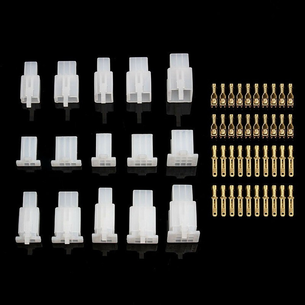 580x Automotive Wire Connector 2/3/4/6/9 Pin Male Female Cable Terminal Plug Kit