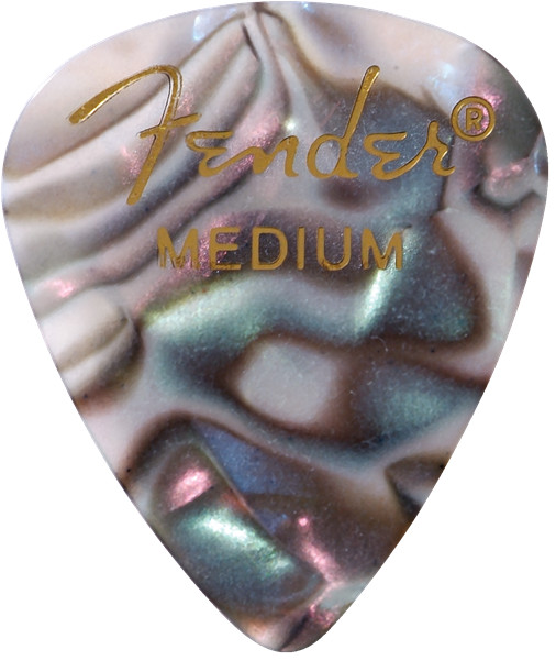 Fender 351 Premium Celluloid Guitar Picks Abalone - Medium 144-Pack (1 Gross)