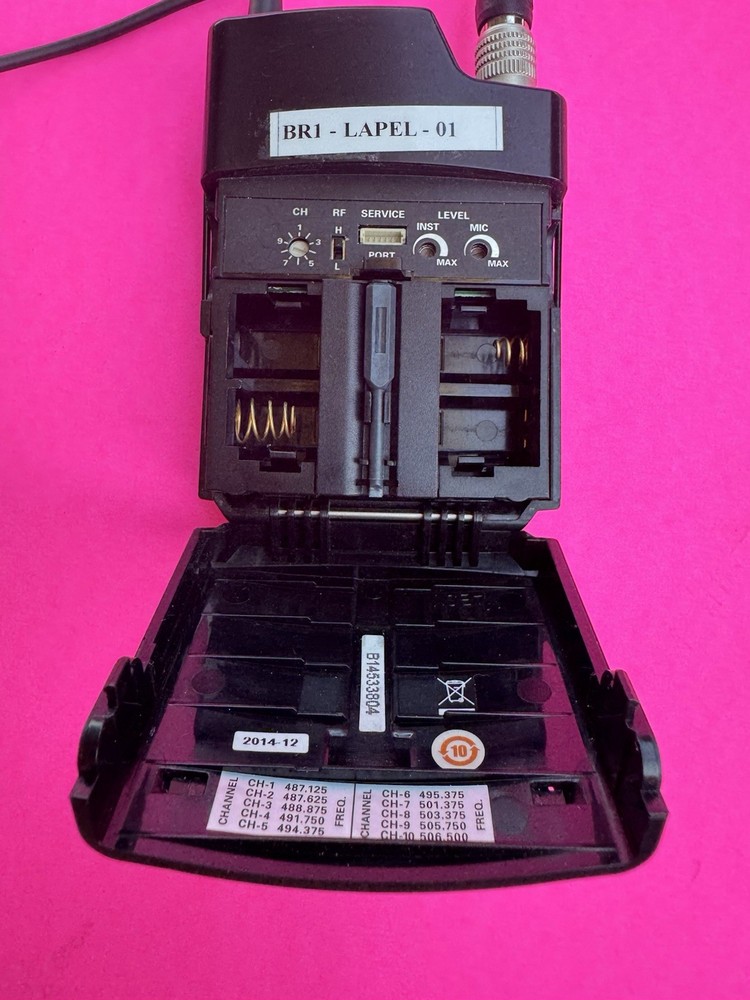 Audio-Technica UHF Body Pack Transmitter ATW-T210a 487-507 Mhz ATW-T210al #B