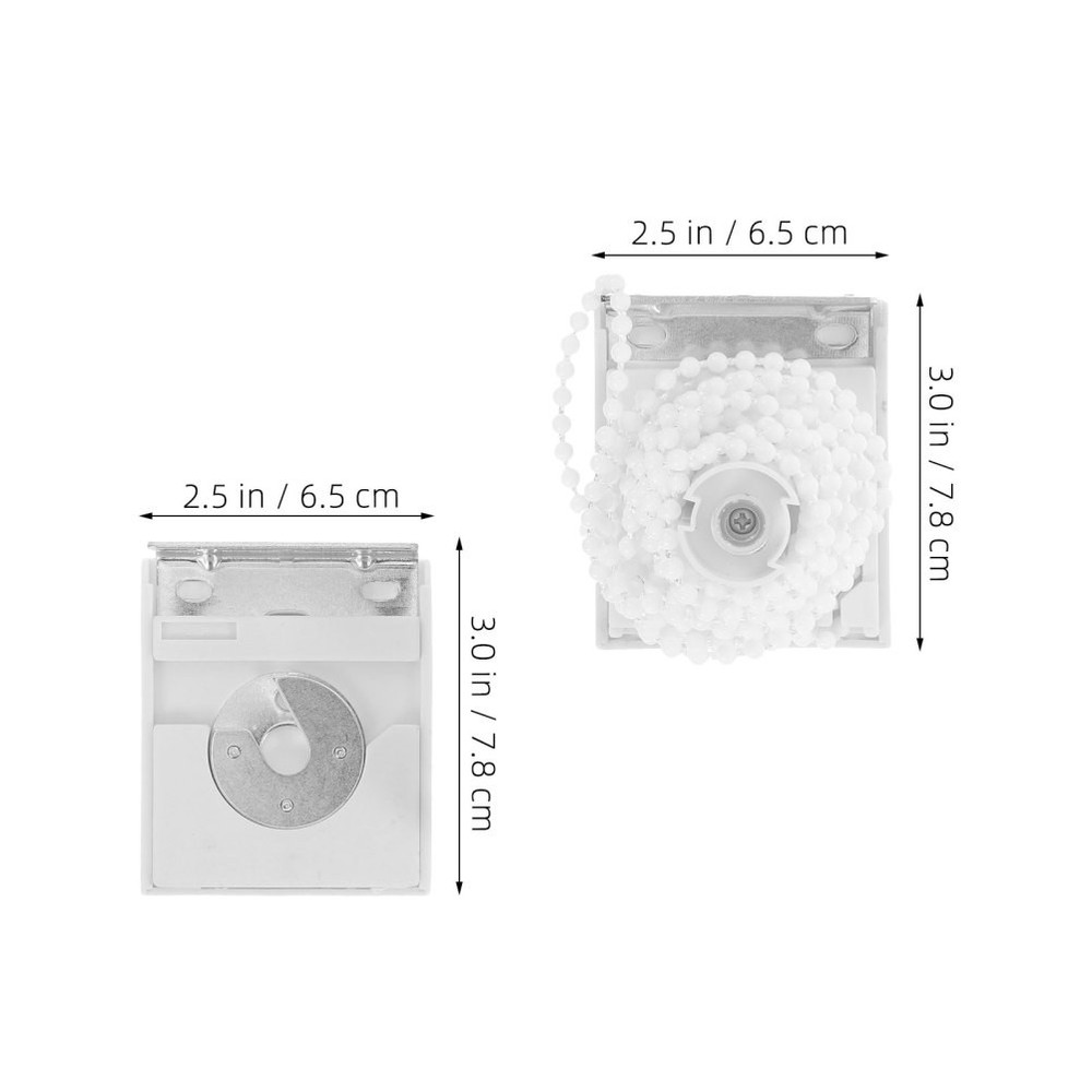 2 Sets Roller Shade Hardware Kit Blinds Repair Reusable Accessory