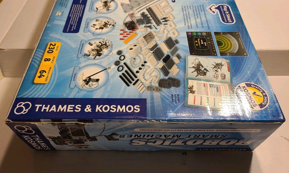NEW SEALED Robotics Smart Machine Experiment Kit Thames & Kosmos Construct Robot