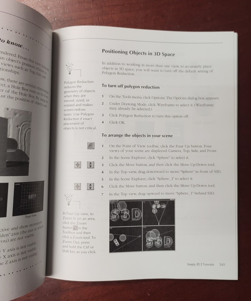 User Guide 1996 Micrografx Learning Graphics Suite 2 + Media Guide Book Nice!