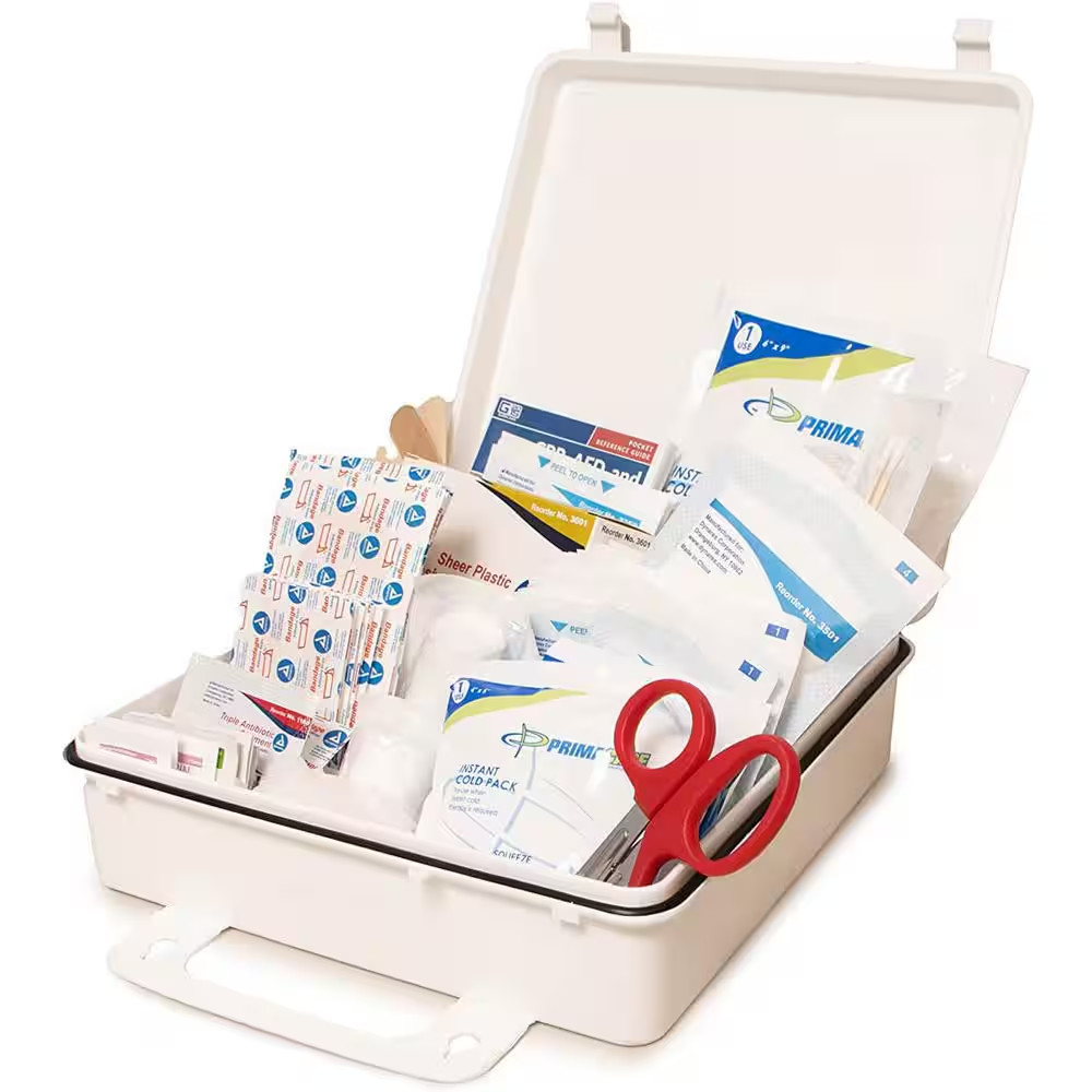 237-Piece 50-Person OSHA Poly First Aid Kit