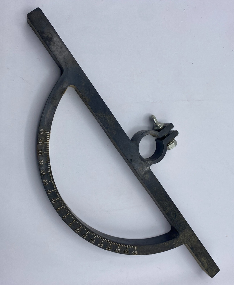 45 Degree Plastic Protractor - Clear Angle Finder - Drafting Tool ✅