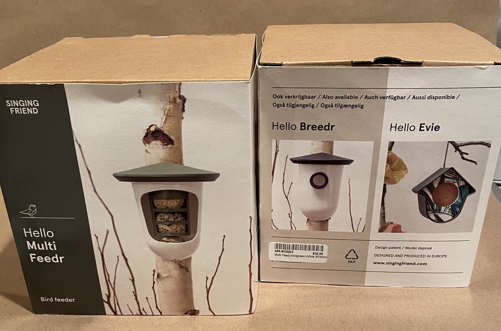 2 NEW Multi Feed Wall/Tree Mount Wild Bird Feeders SPRING!