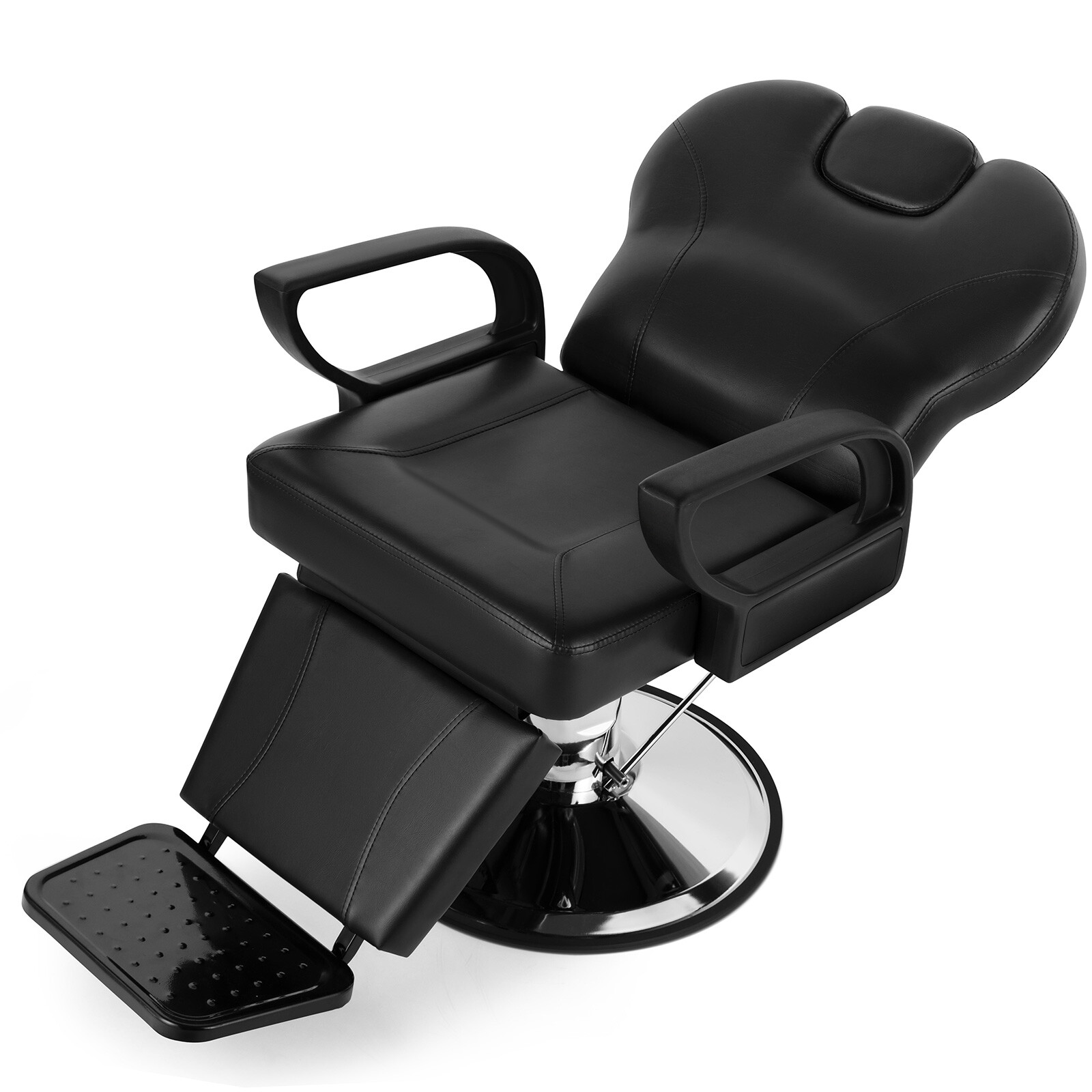 Black All Purpose Reclining Hydraulic Barber Chair Heavy Duty Salon Spa Beauty