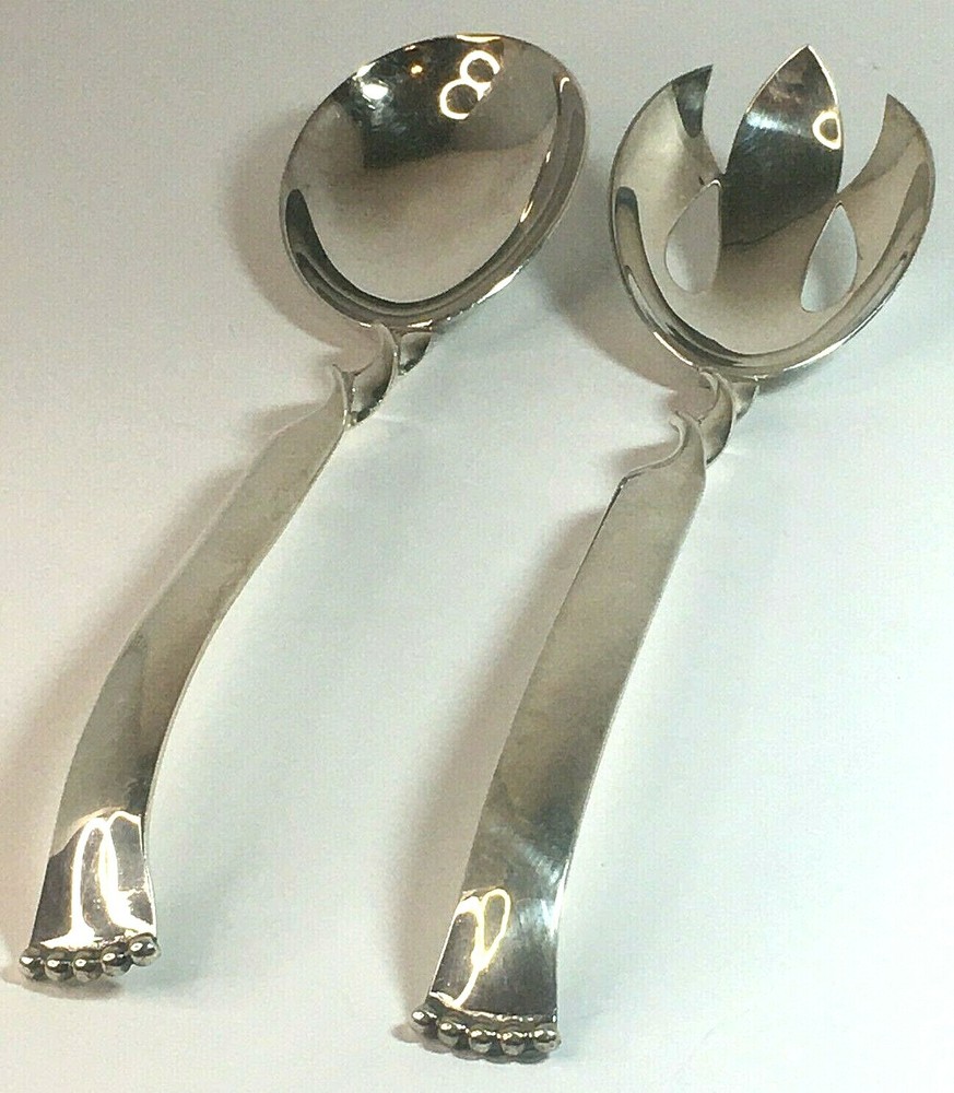 Napier Serving Set Salad Utensils Twisted Handle 10"
