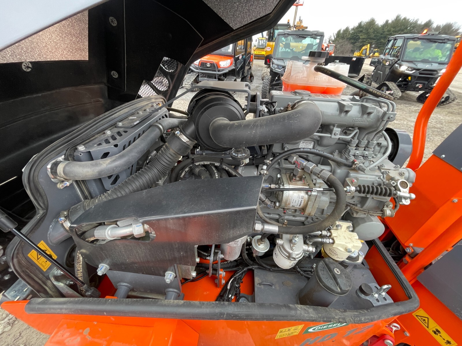 2023 HAMM HD12 VV 47" Double Drum Vibratory Ride On Roller Compactor