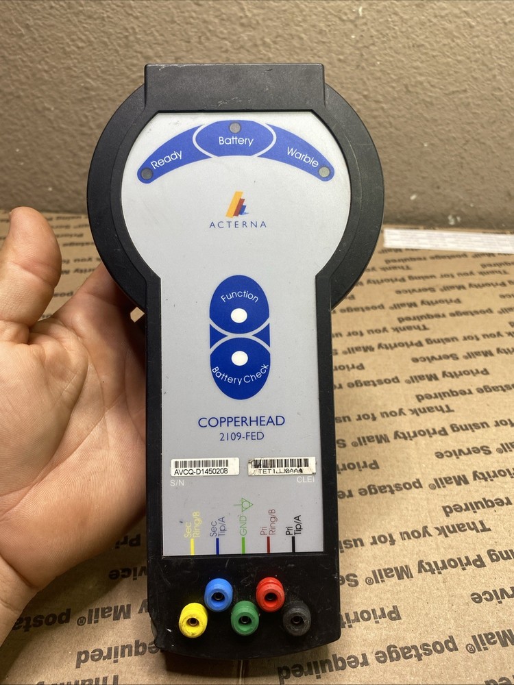 JDSU ACTERNA COPPERHEAD 2109-FED FAR END DEVICE (POWERS/read)