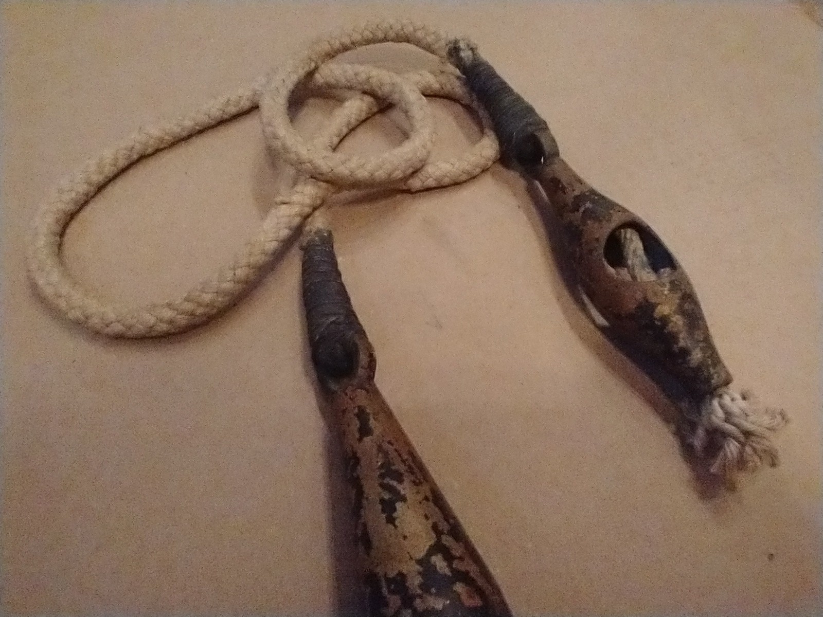 Original Walker's Marine Nautical "TRIDENT" Electric Log with Harpoon