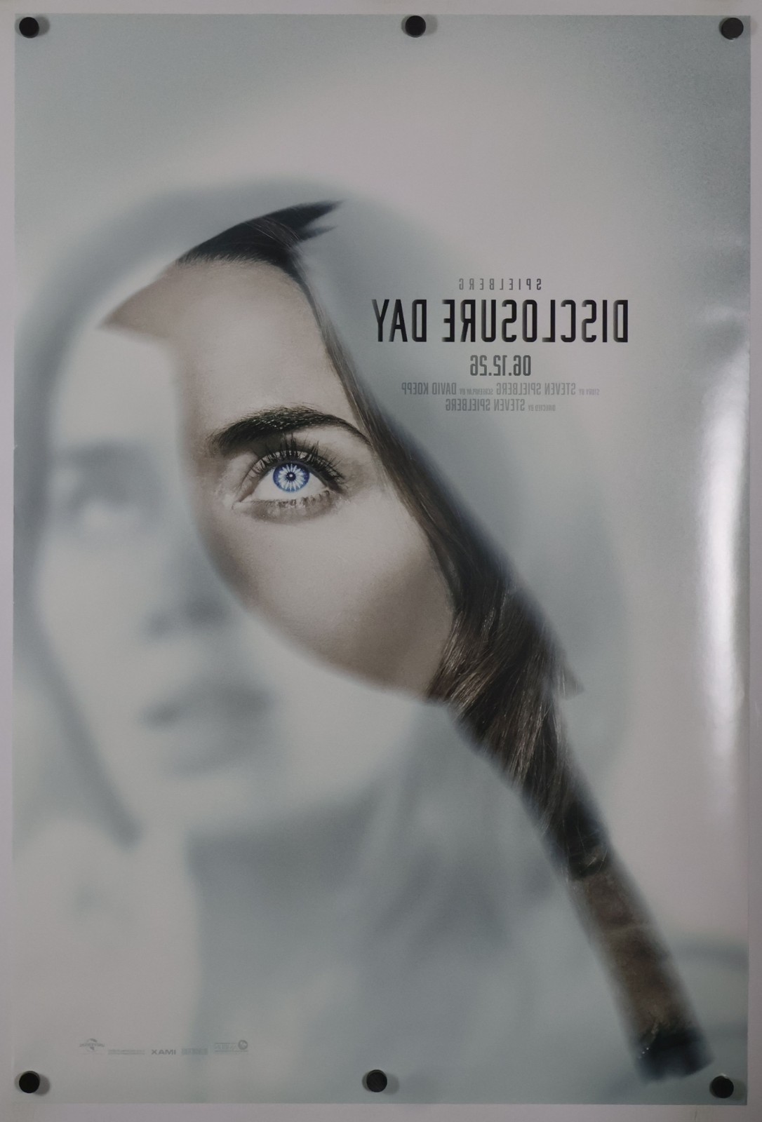 Disclosure Day - original DS movie poster D/S 27x40 2026 Spielberg Adv Set of 2