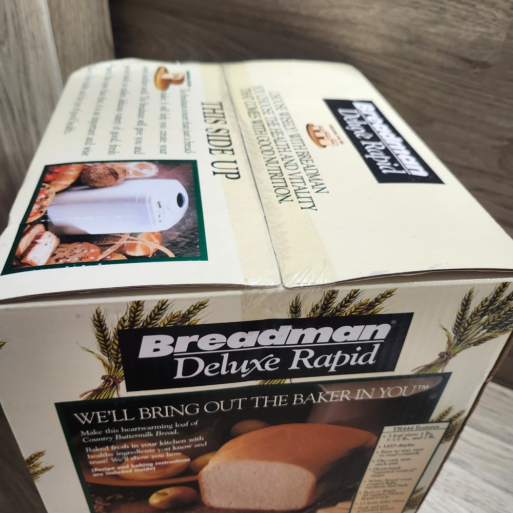 BREADMAN TR444 Deluxe Rapid Automatic Breadmaker Machine New