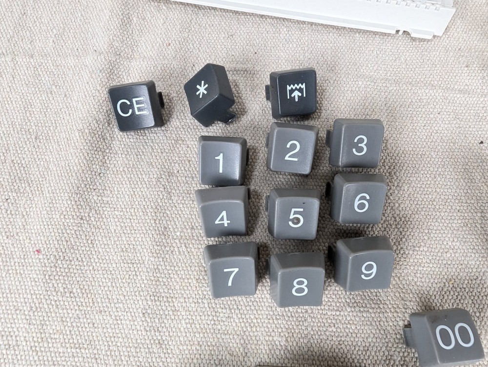 Sharp EL-1197PIII Printing Calculator Replacement Keycap Set Numeric Function...