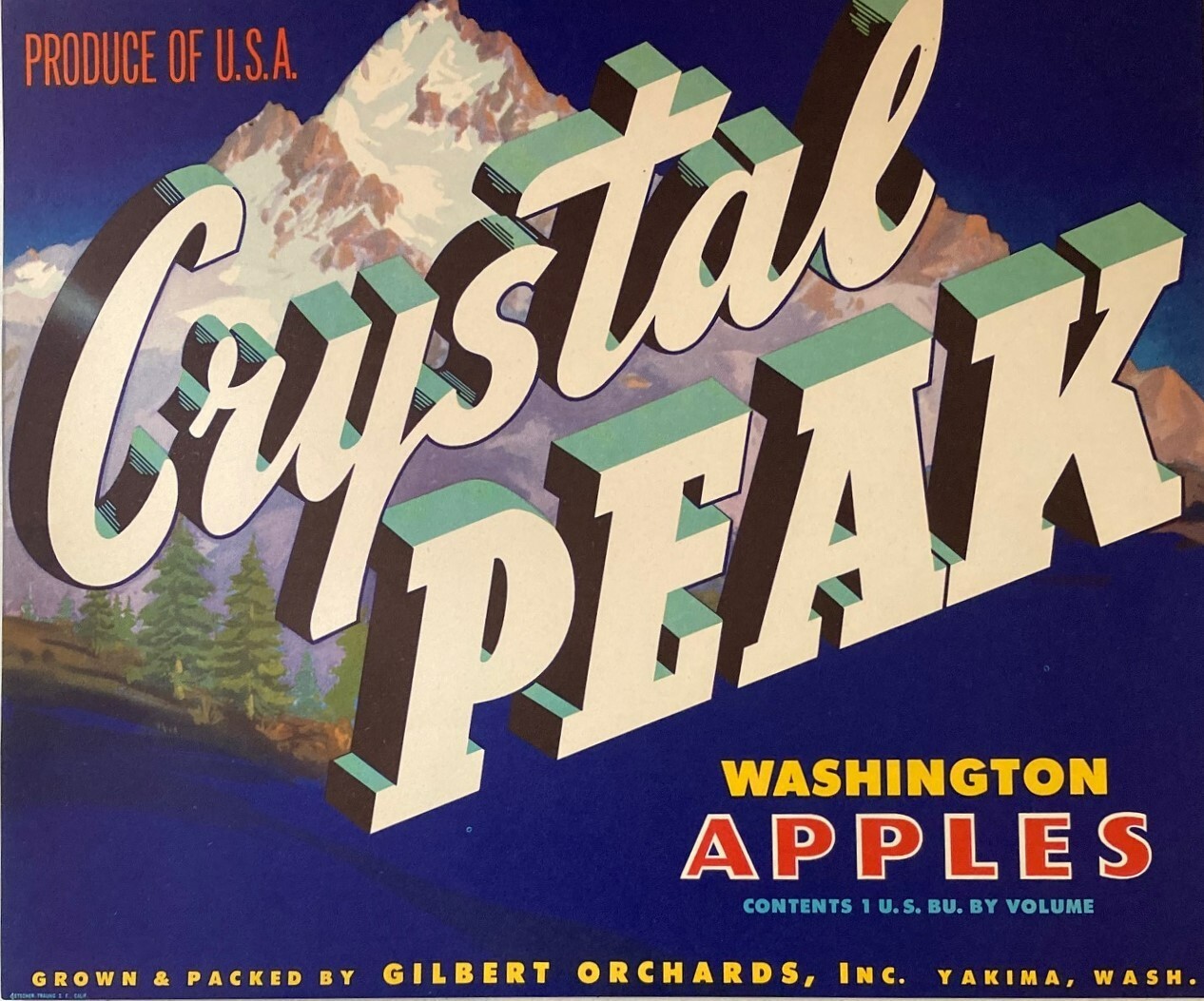 Lot of 10 1940 - 1963 Vintage Unused Crate Labels from various companies. (CLA)