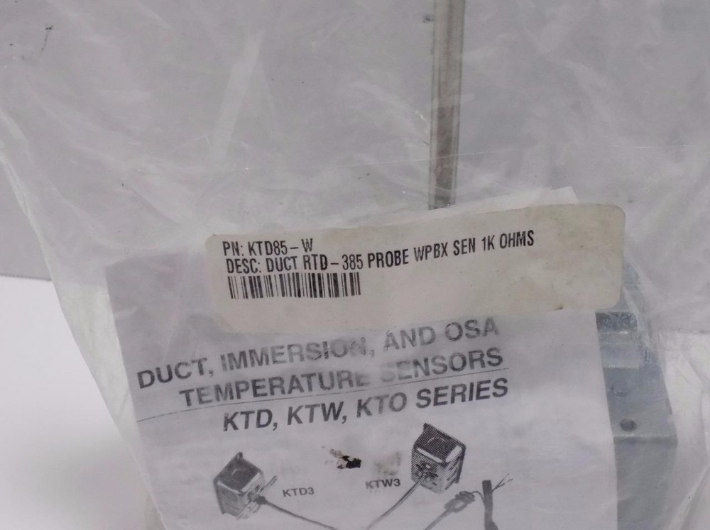 Kele KTD85-W WPBX Temperature Sensor 385 Probe NOS