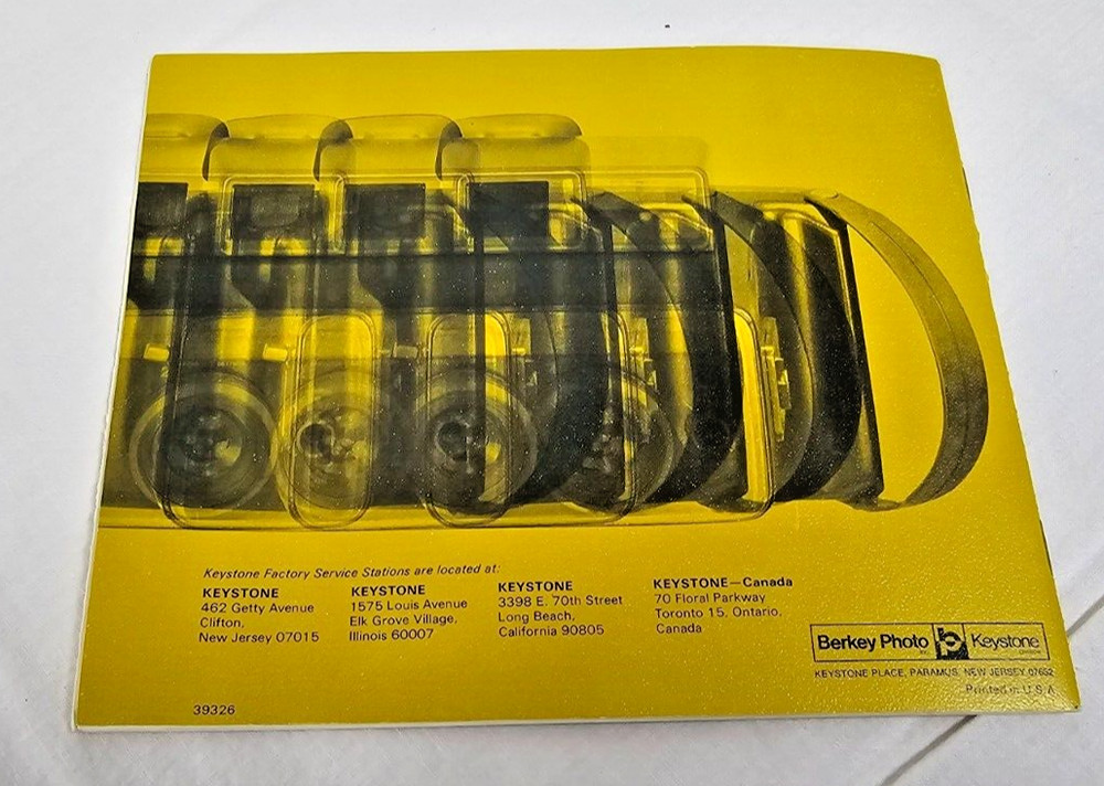 Keystone 60 Second Everflash 850 Camera Manual