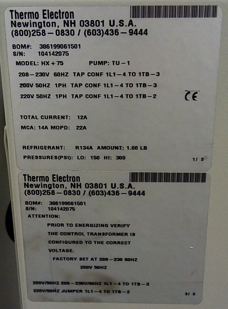 Thermo Electron Neslab HX + Plus 75 Recirculating Chiller
