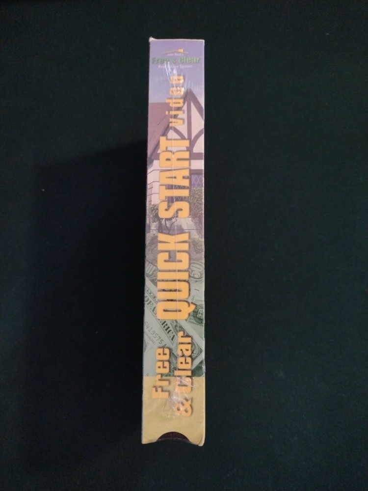 John Beck’s Free & Clear Quick Start Video VHS