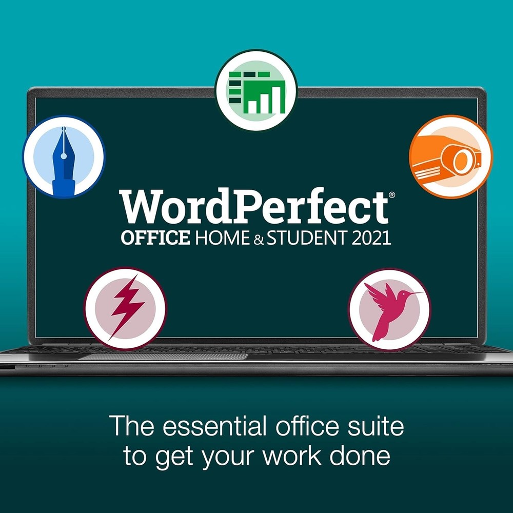Comprehensive WordPerfect Office 2021 Suite - Word Processing & Presentations