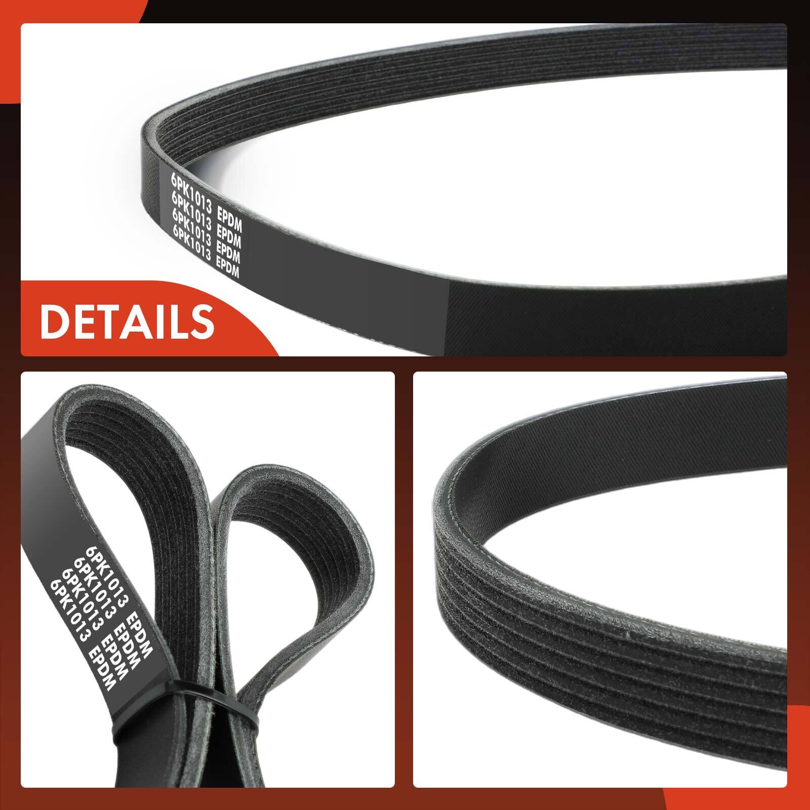 39.69" Serpentine Belt for Hyundai Sonata 2015-2019 Santa Fe Kia Optima Sorento