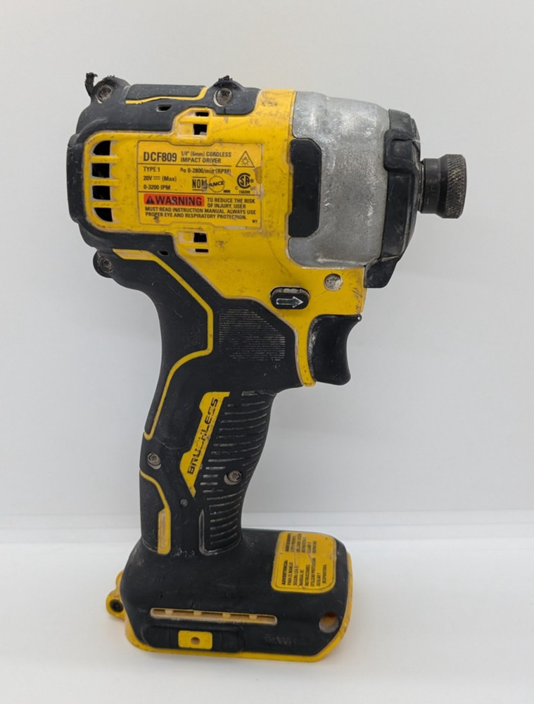 Dewalt DCF809 ATOMIC 20V MAX Compact Brushless Impact Driver - Tool Only!