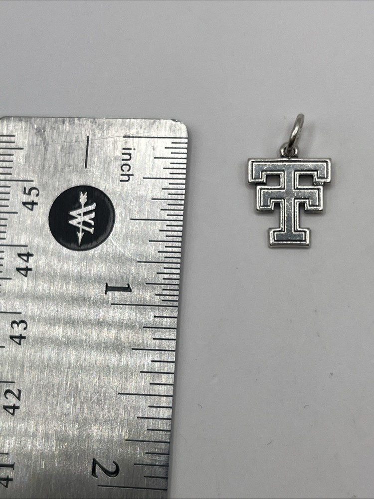 James Avery Retired Sterling Silver “Texas Tech” Charm