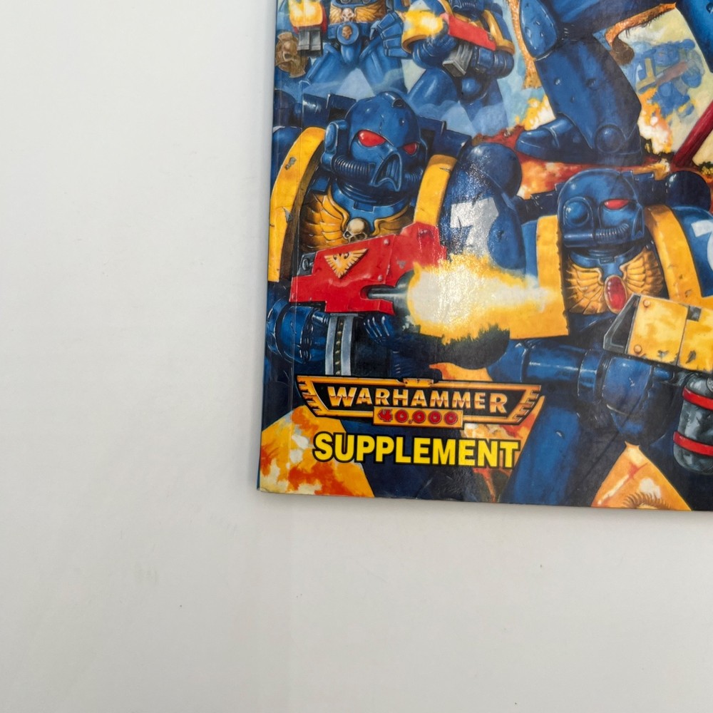 Warhammer 40K Codex Ultramarines 2nd Edition 1995 Games Workshop Softcover VG