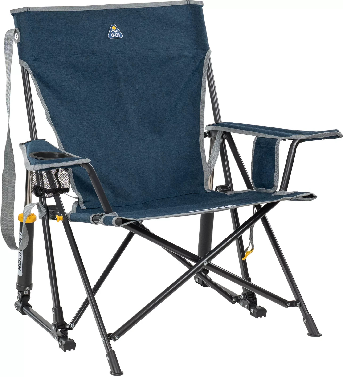 GCI Outdoor Kickback Rocker Color: Indigo Heather
