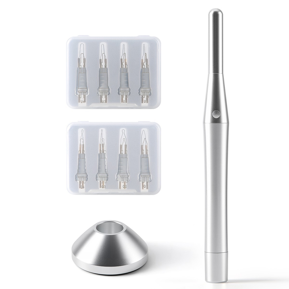 Dental Cordless Gutta Cutter Percha Tooth Gum Cut off with 8pcs Heated Tip