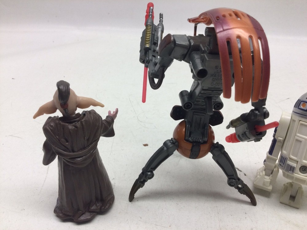 5) 2003-2005 Hasbro Star Wars 3.75” Figures