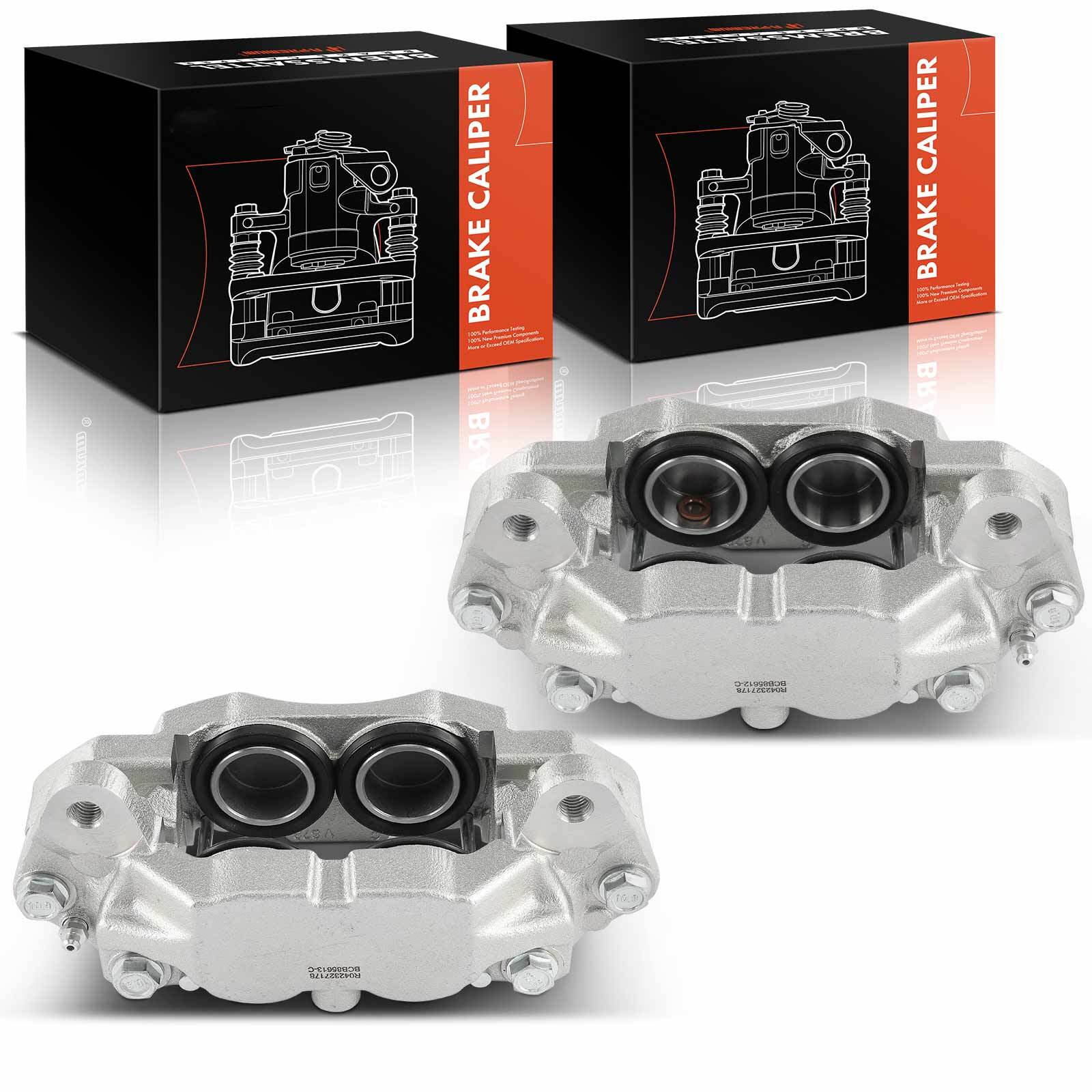 2x Front L & R Disc Brake Caliper for Chevrolet Silverado 1500 GMC Sierra 1500