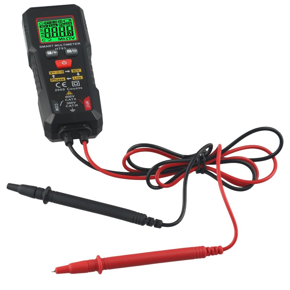 HT93 Handheld NCV DETECTION Multimeter Essential Tool for Electrical Work