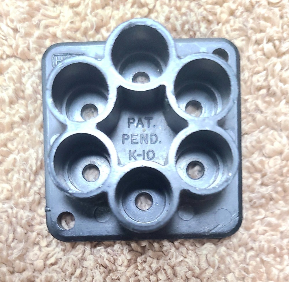 6 Shot Speadloader Block with Five Blocks