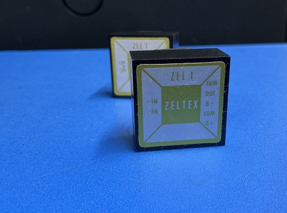 Pair Vintage ZELTEX ZEL1 power module