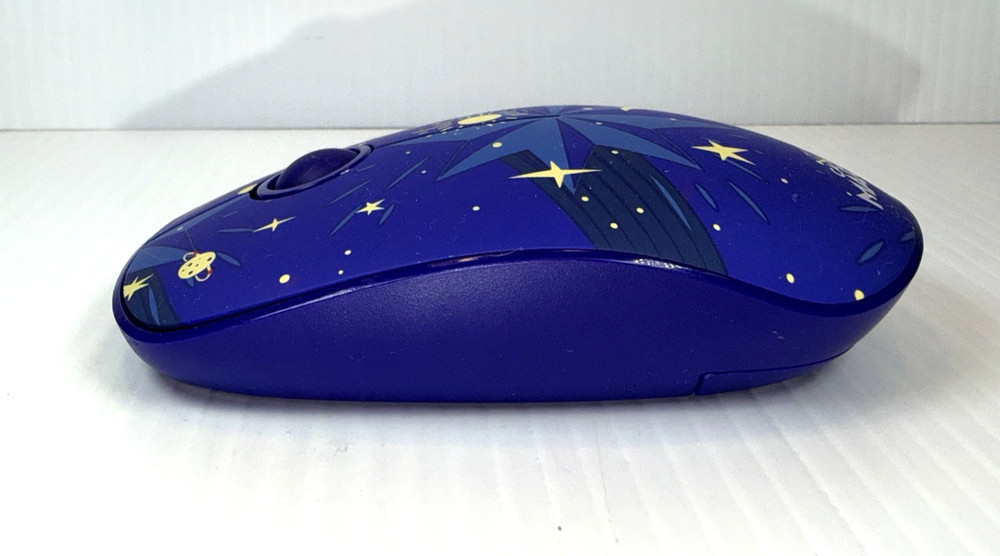 Marvel "Captain Marvel" Blue Wireless Computer Mouse - Works Perfect!