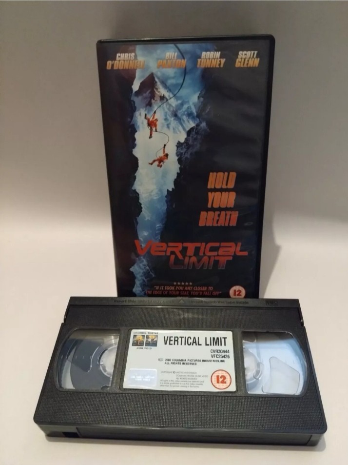 Vertical Limit VHS Video Tape